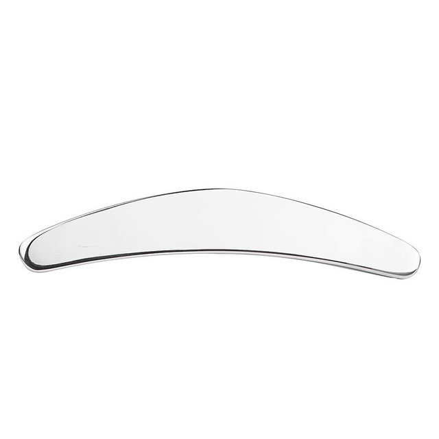 H-Brotaco Medical Grade Stainless Steel Gua Sha Guasha Massage Soft Tissue Therapy Used for Back, Legs, Arms,Neck,Shoulder (A)