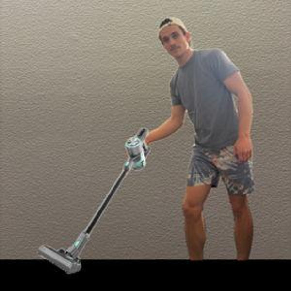 Wyze Cordless Vacuum S with 20Kpa Powerful Suction, Lightweight Stick with HEPA Filter, 300W Powerful Brushless Motor, 40mins Runtime for Home Hard Floor Carpet Pet Hair