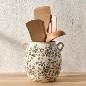 JIEMEI HOME Kitchen Utensil Holder with Handle