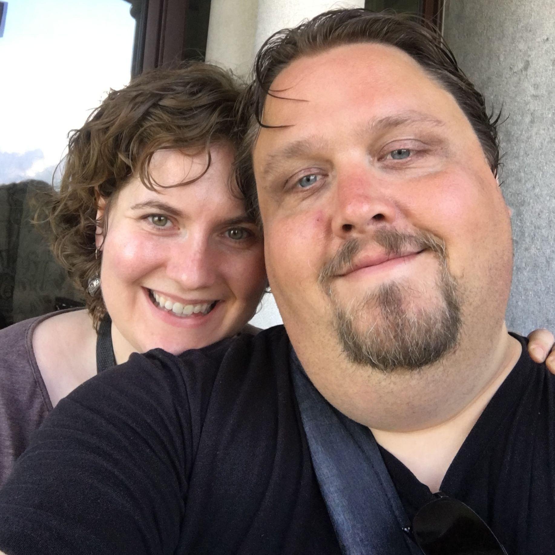 Visiting Germany for Christina's thesis defense.