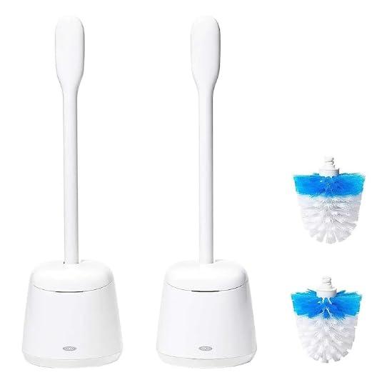 OXO SoftWorks Toilet Brush Set 2-pack