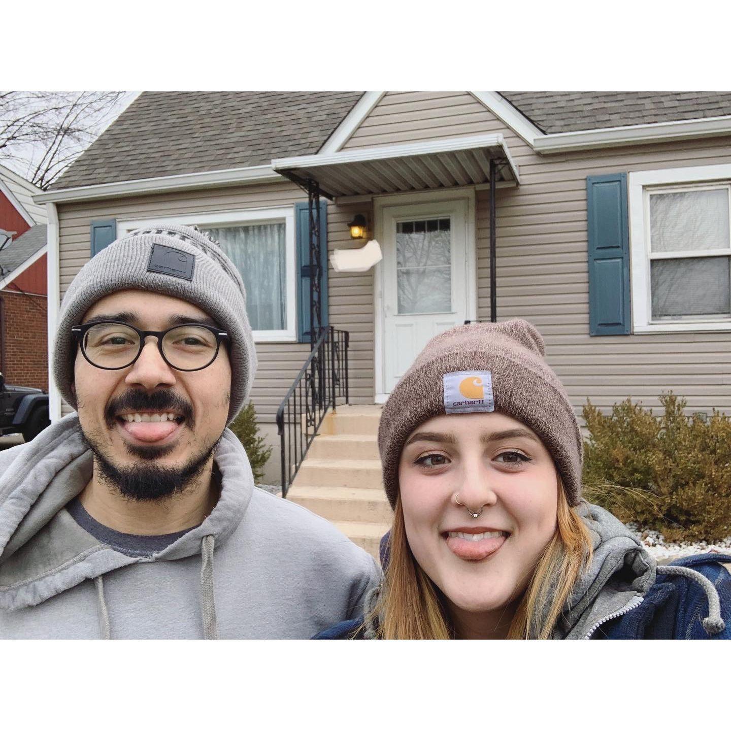 When we bought our house