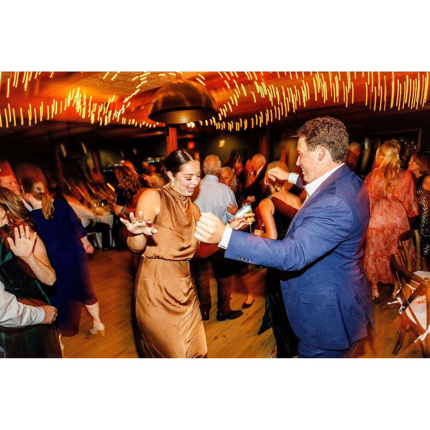 Boogieing at every wedding - ever - always