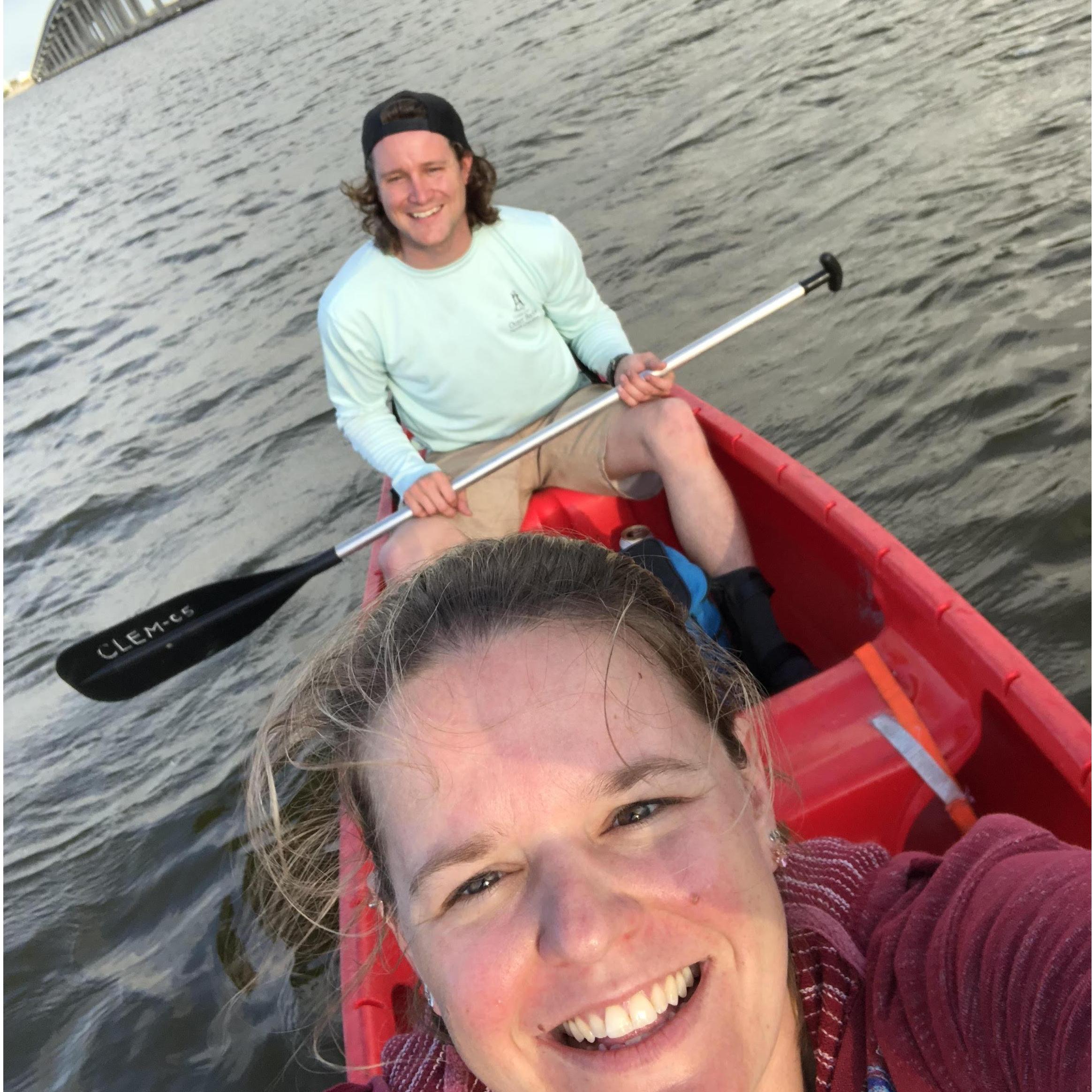 Kayaking