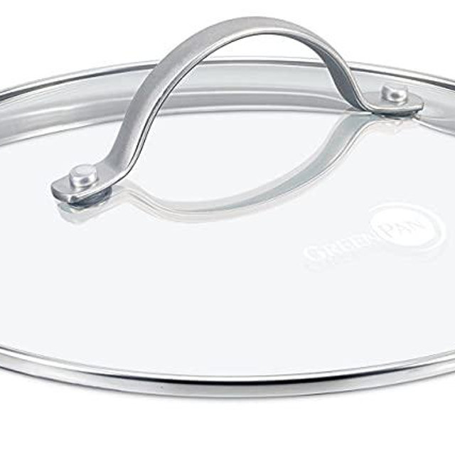 GreenPan Glass Lid with Stainless Steel Handle, 10"