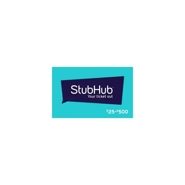 Stubhub $50 Gift Card