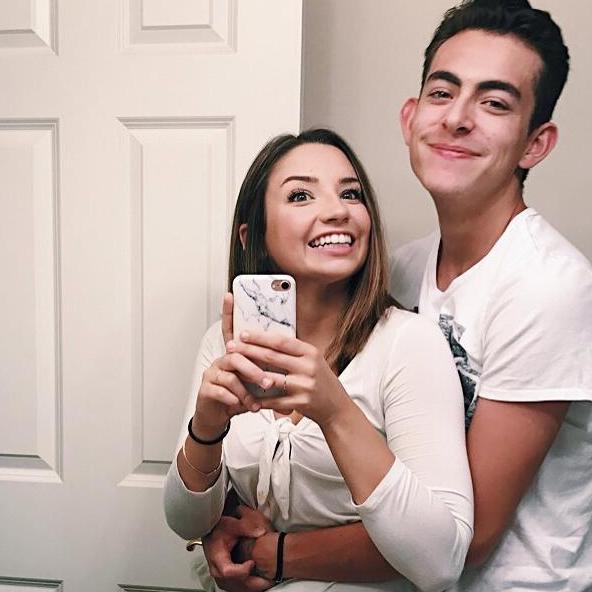We spent a weekend together in Avon Lake, Ohio while Nicholas was on his summer 2017 internship. The result: a slightly cringe-worthy, but goofy, mirror selfie!