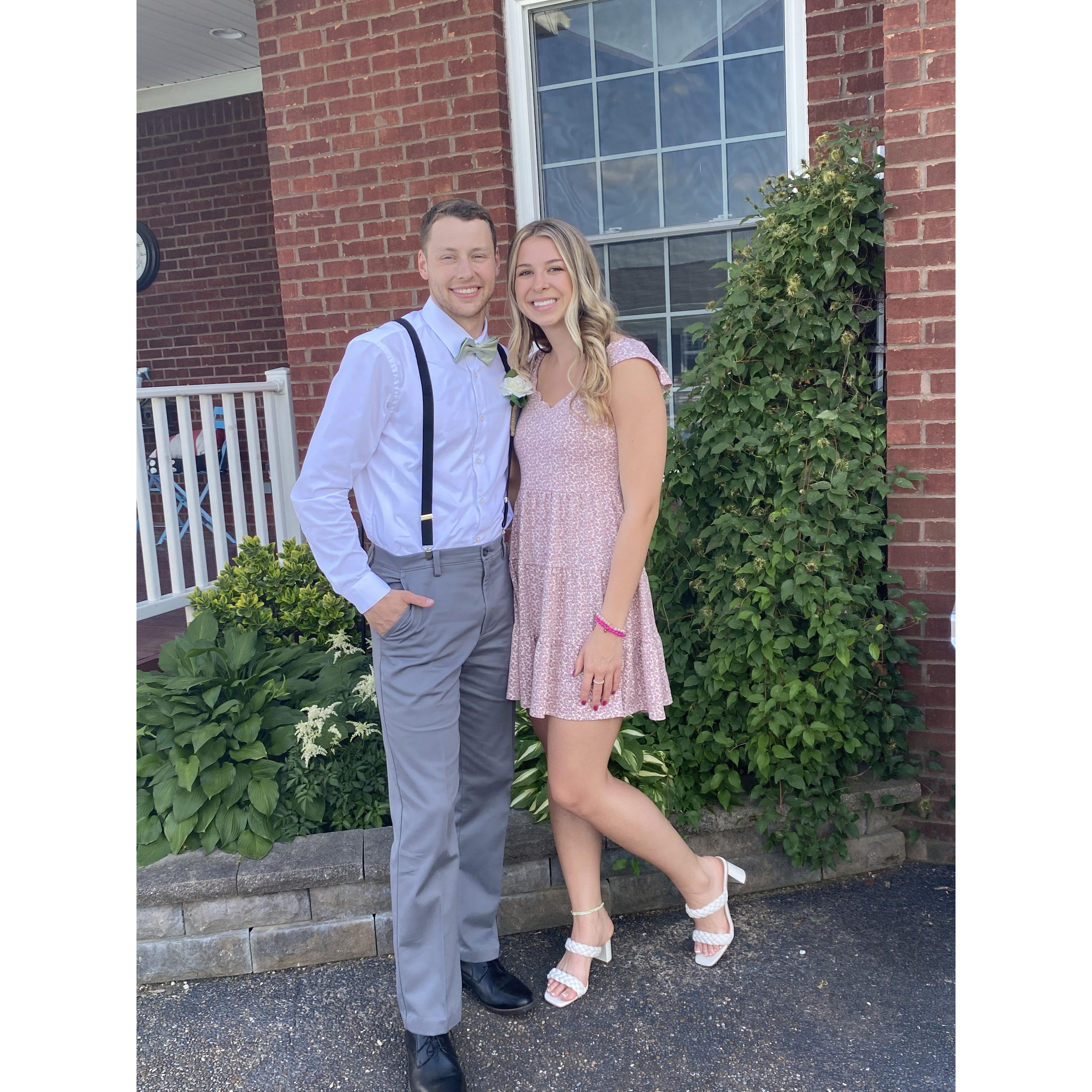 Getting dressed up together