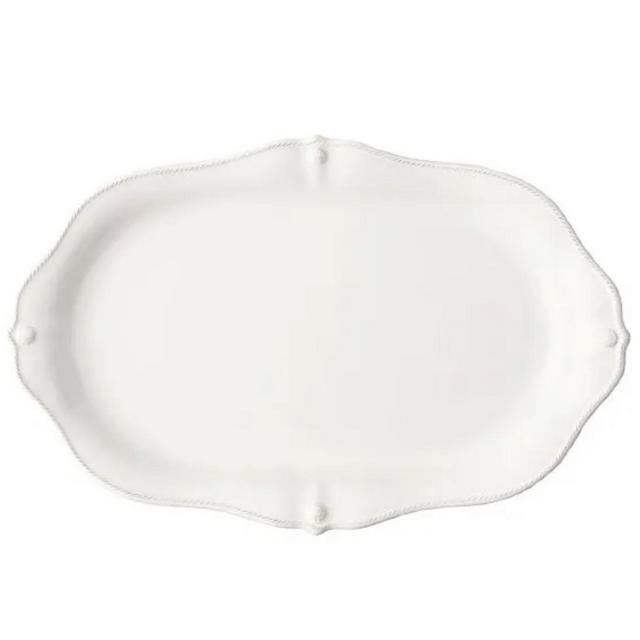 Berry & Thread Whitewash 19" Platter