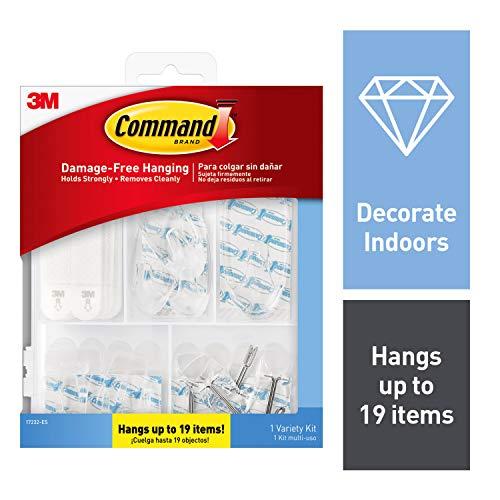 Command Clear Variety Kit, Decorate Damage-Free (17232-ES)