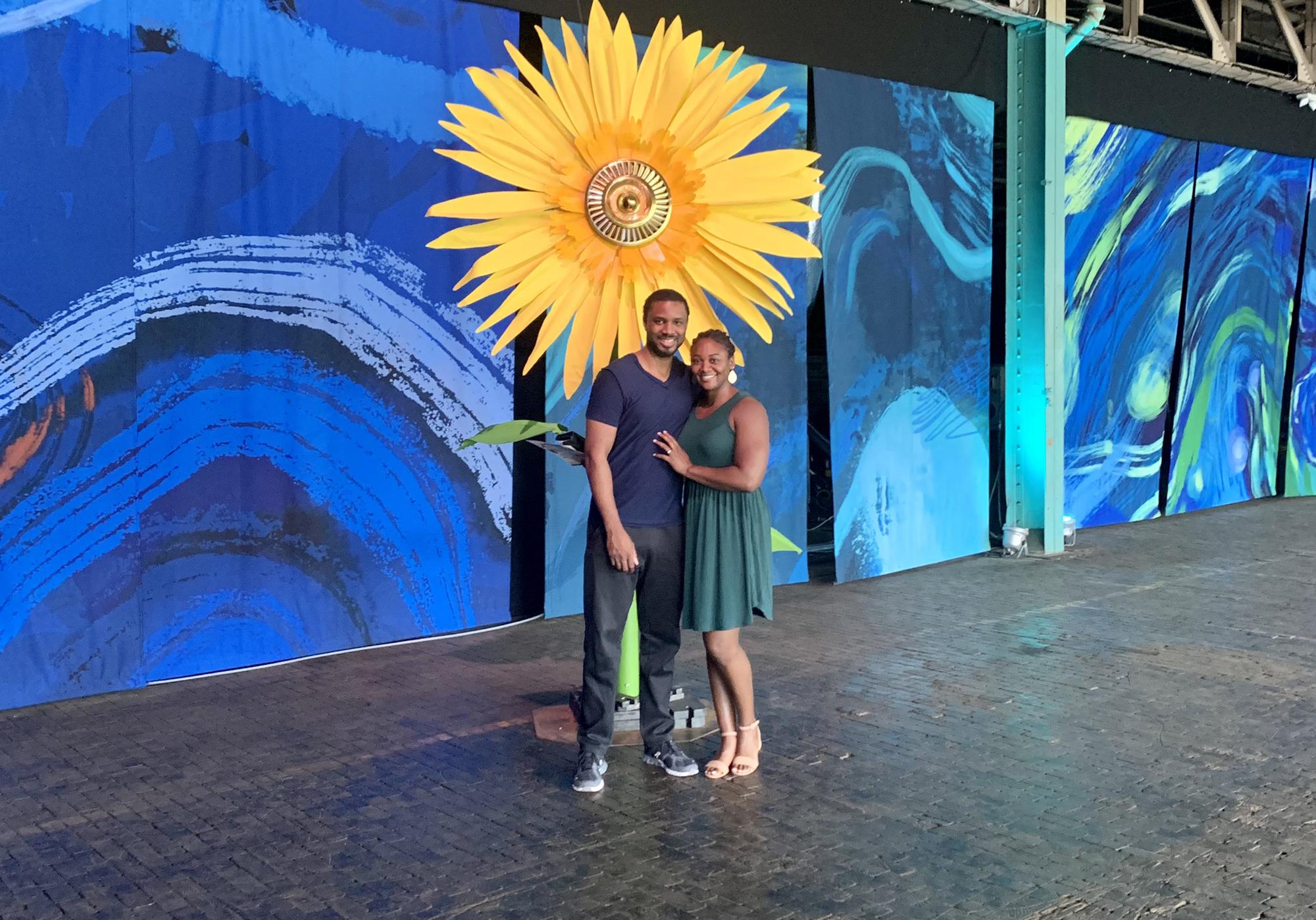 Visiting the Immersive Van Gogh Exhibit