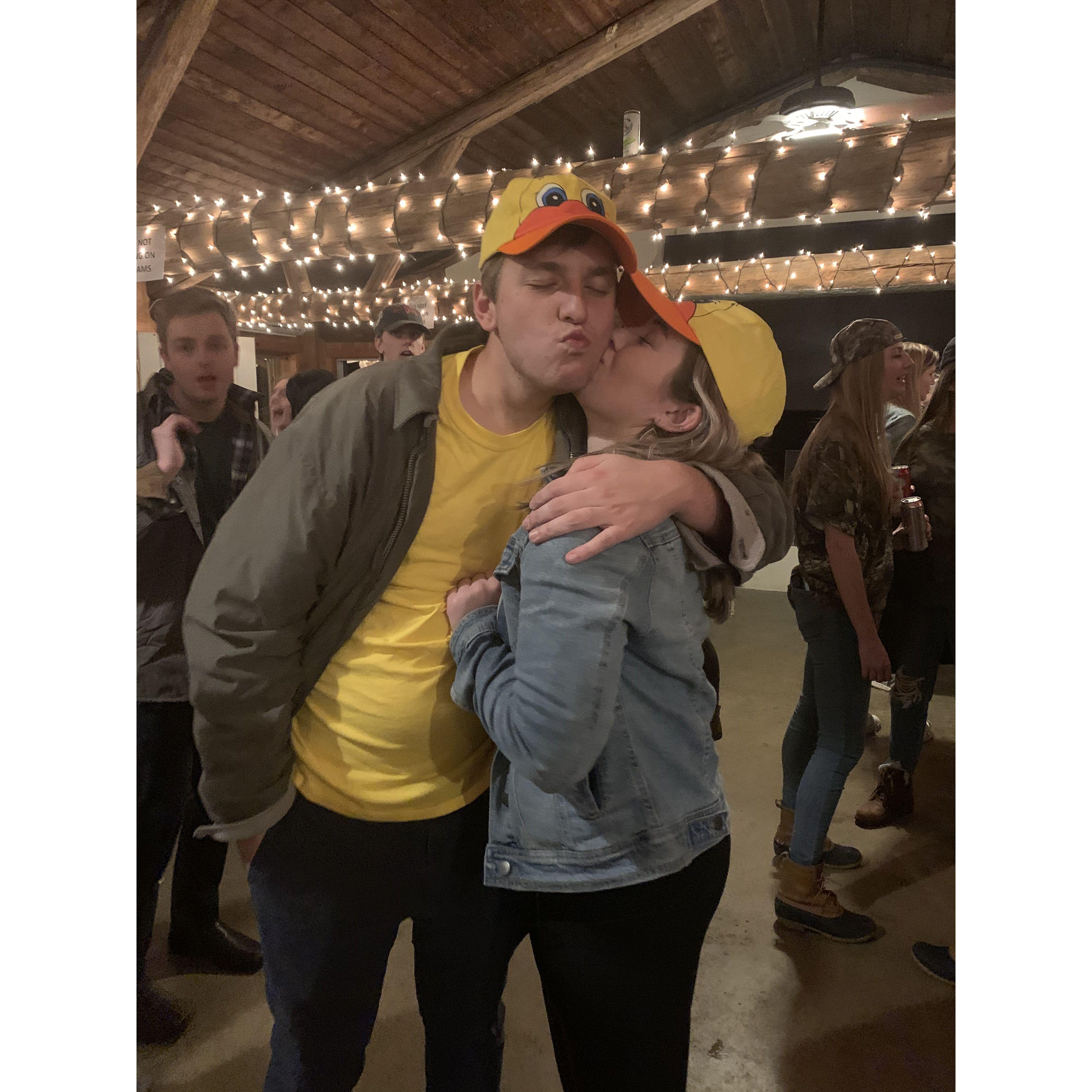 Eli accompanied Helen to ADPi's "Mallard Ball" in November 2019! Without us knowing, this was one of the last big events we got to go to before COVID :(