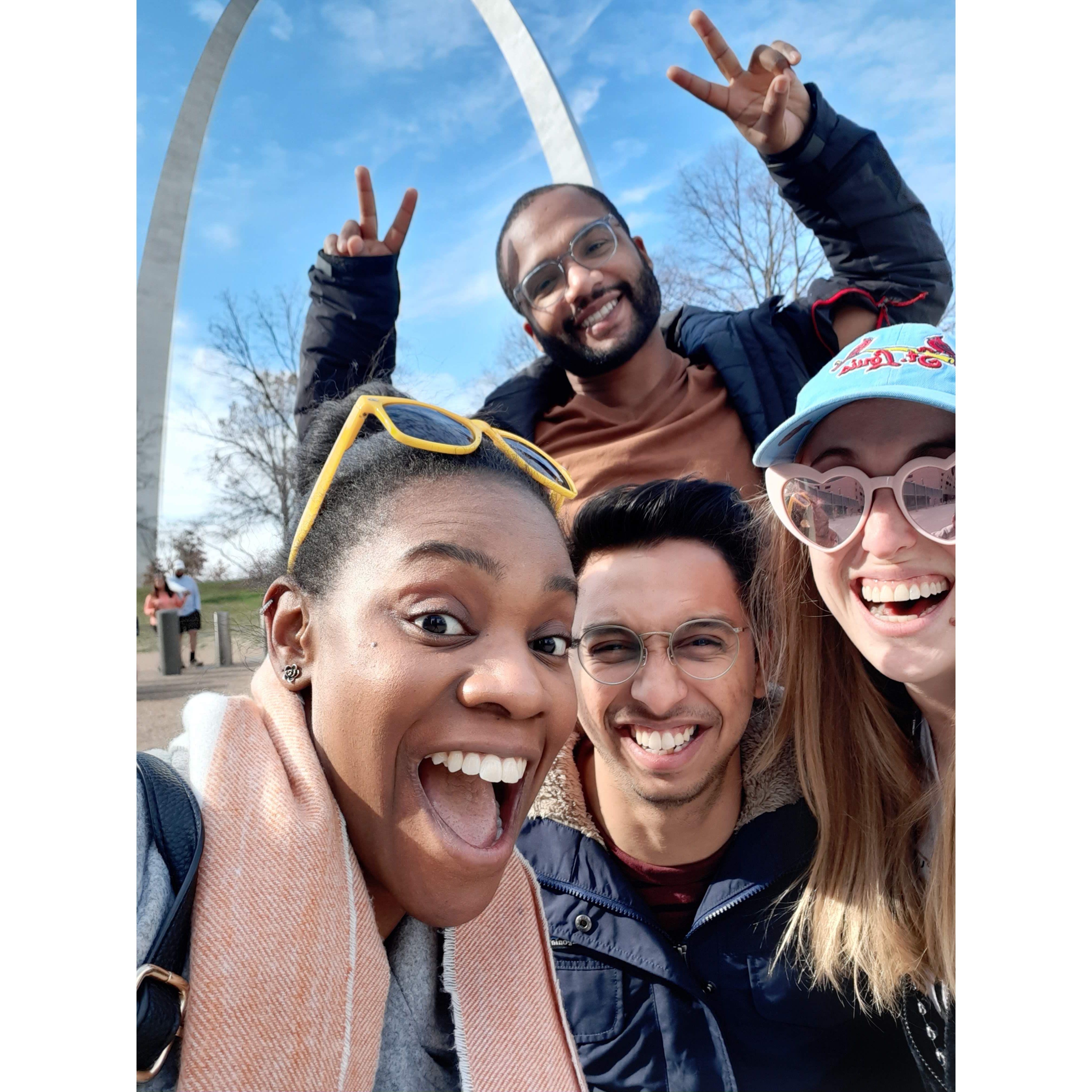 With Sanchiana in St.Louis!
