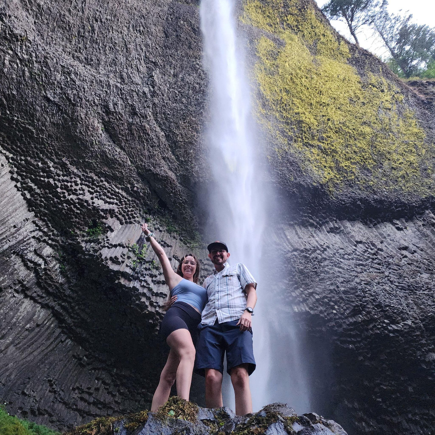 One of many Waterfalls in the Columbia River Gorge