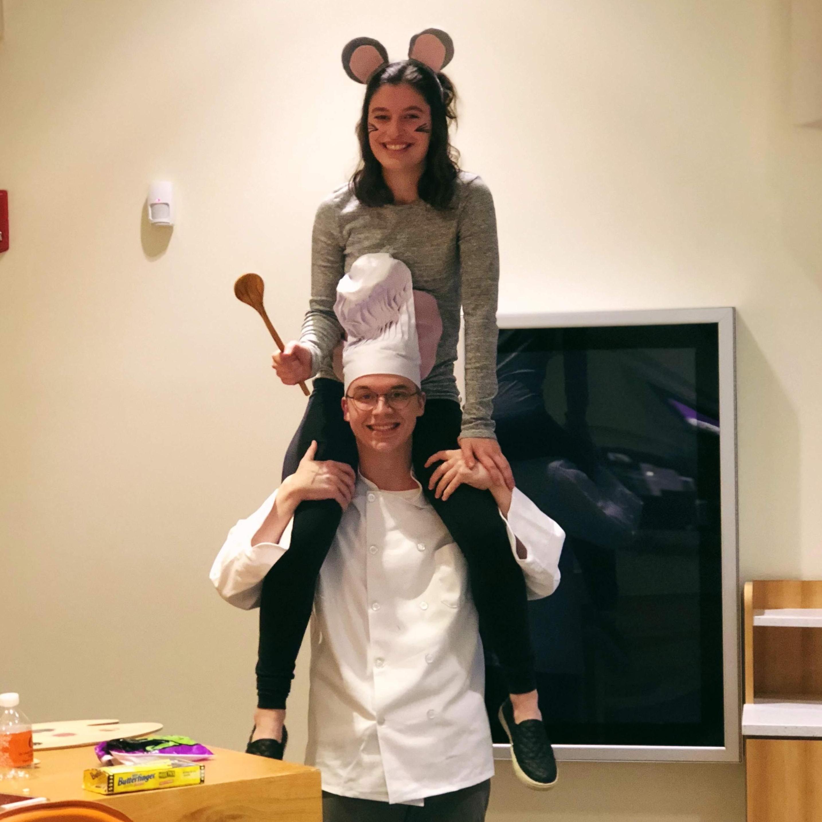 Our fun Ratatouille Halloween costume!