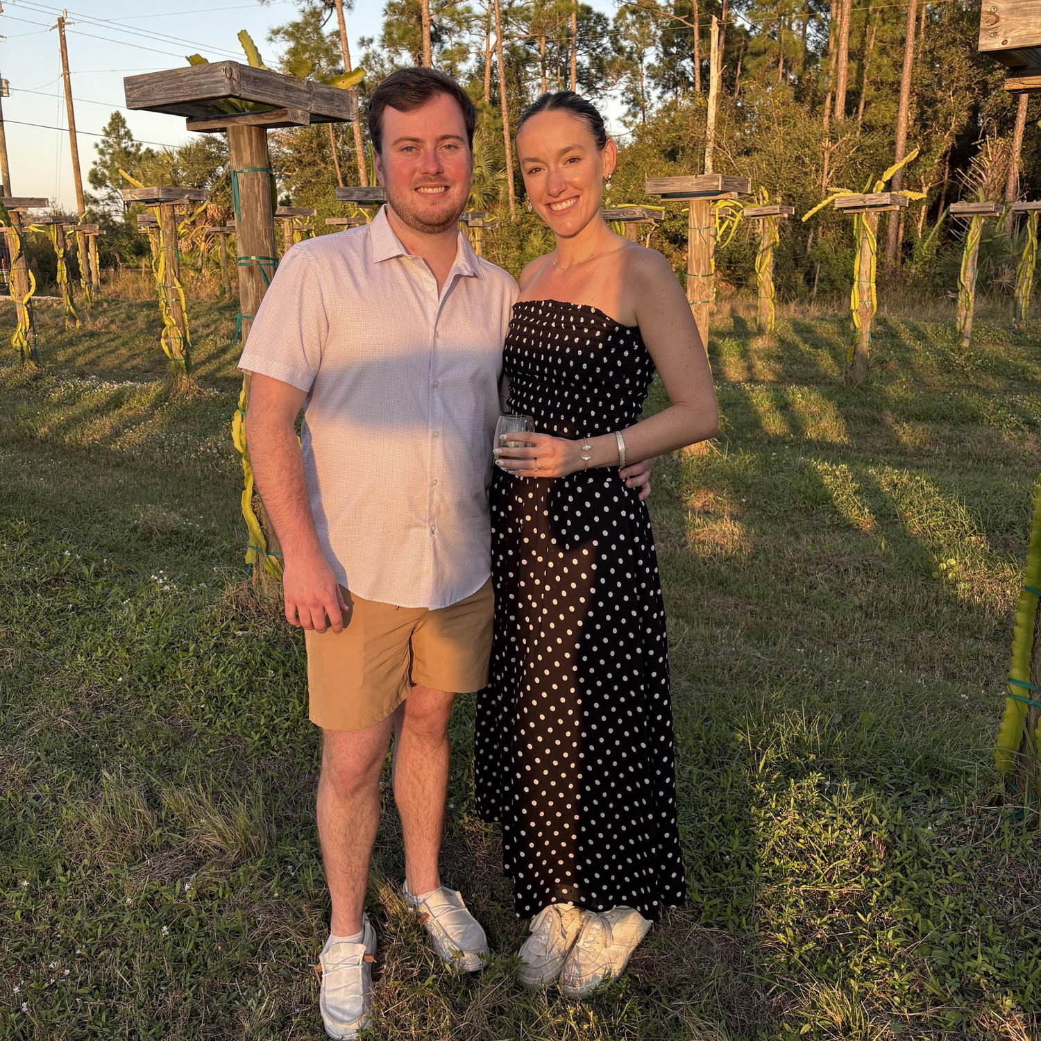 Our first Christmas together in Florida!