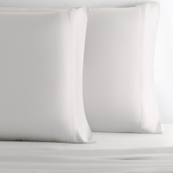 Retreat Bamboo Pillowcase Set, White, King size