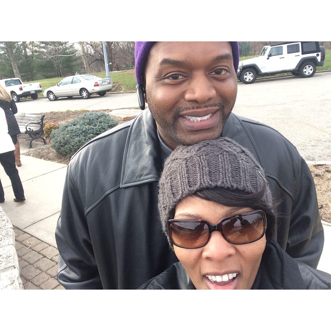 Having fun in Cincinnati