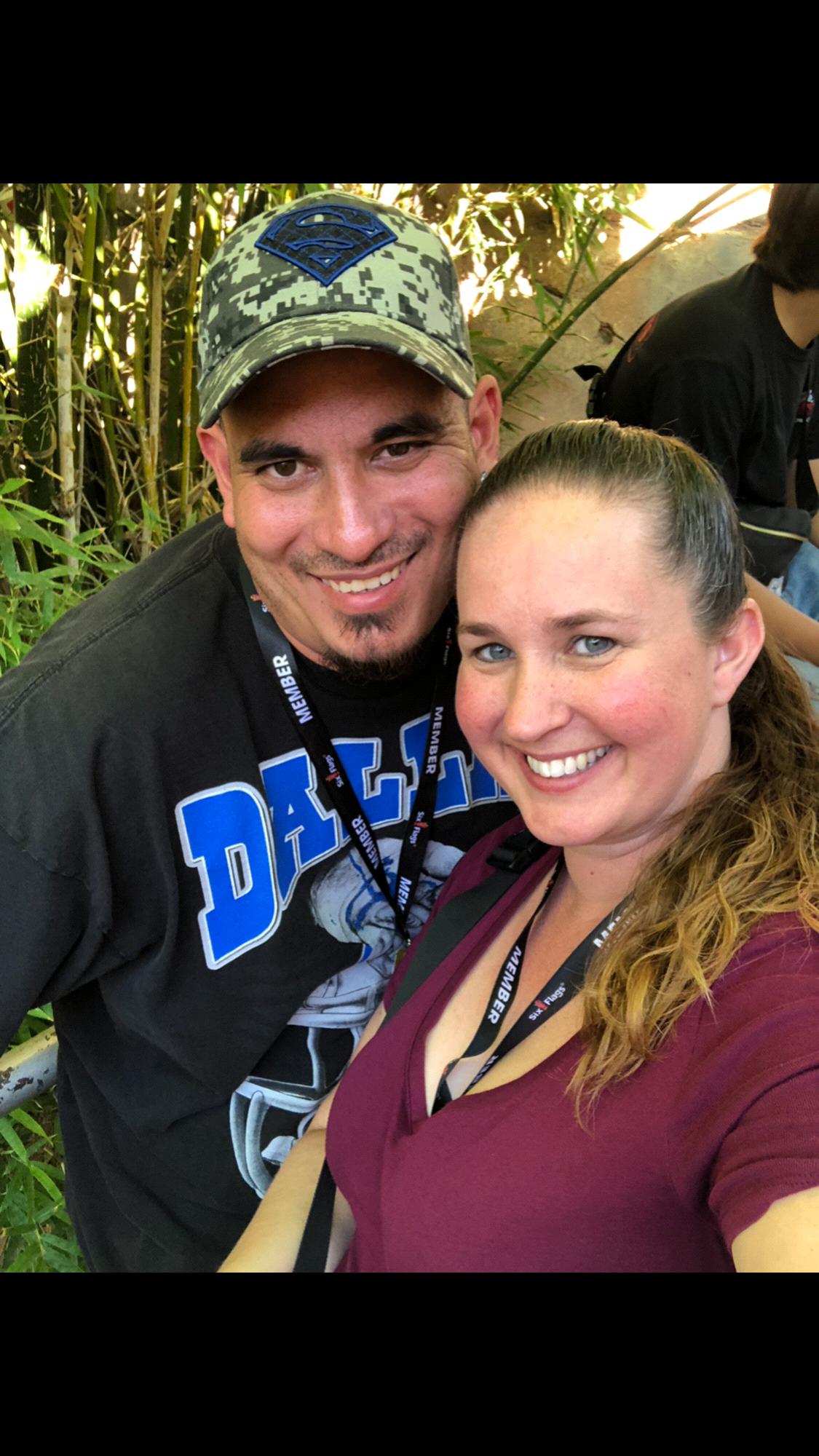 First fright fest at six flags together 9/2018