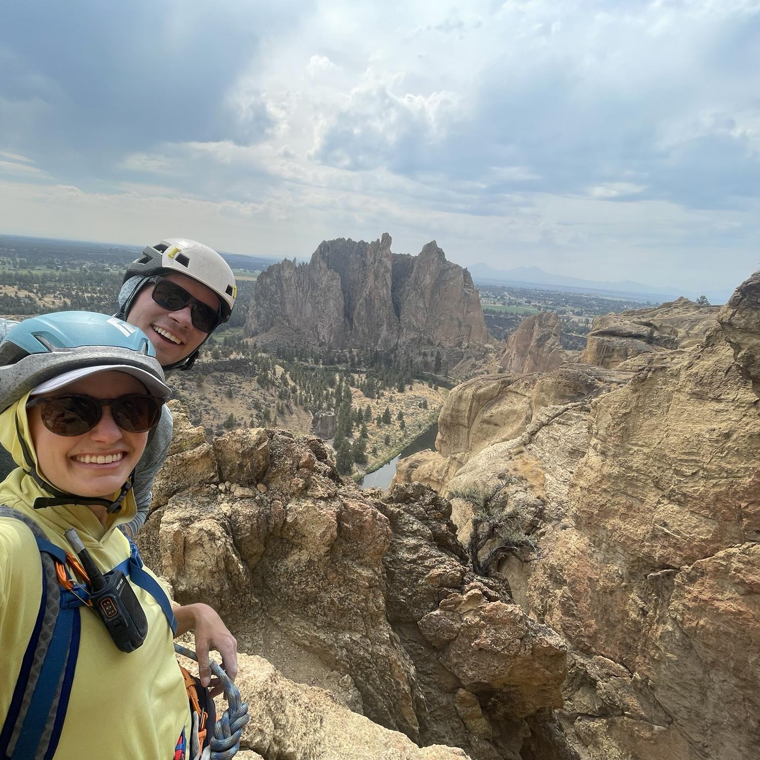 Scared sh*tless at Smith Rock