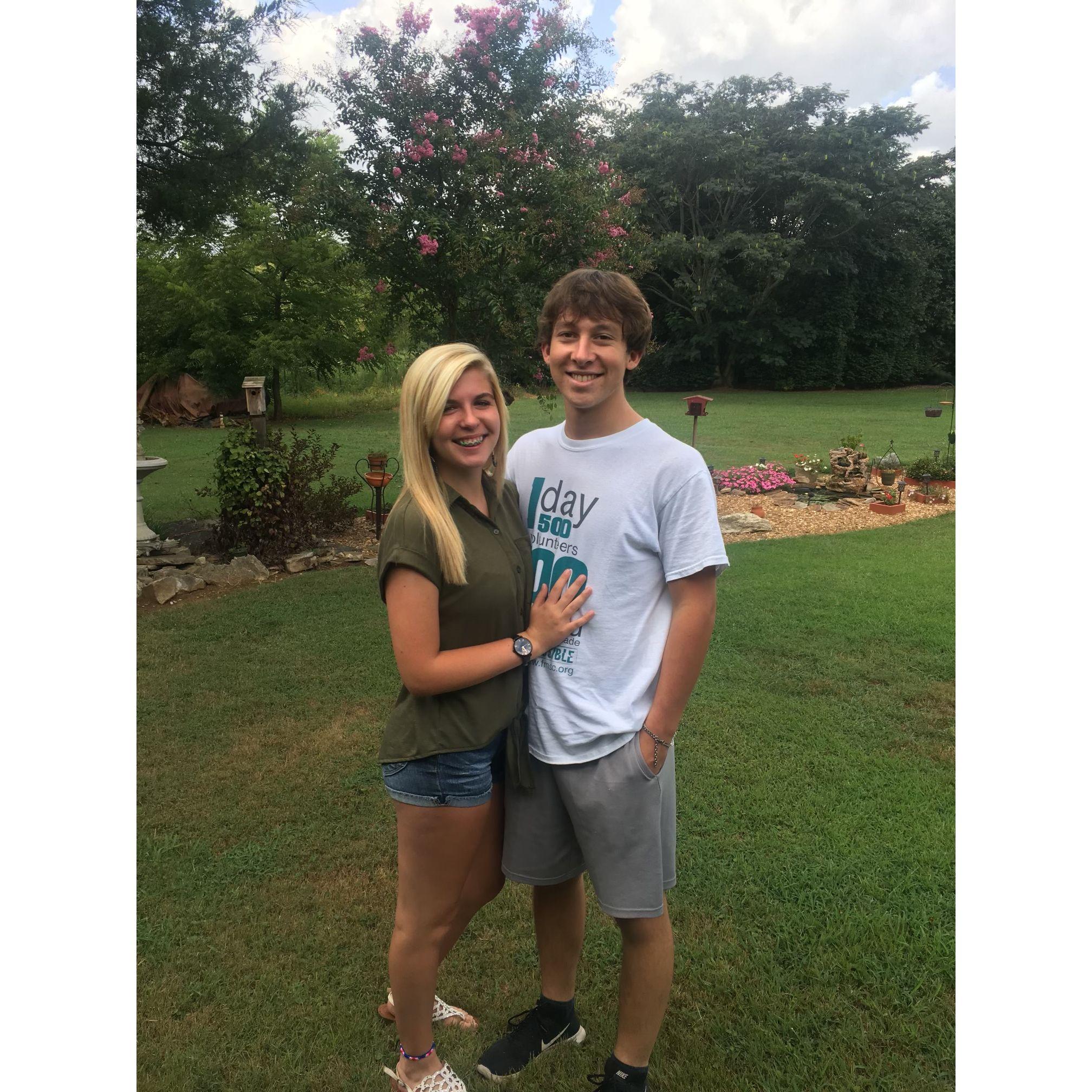 Our 1 year anniversary