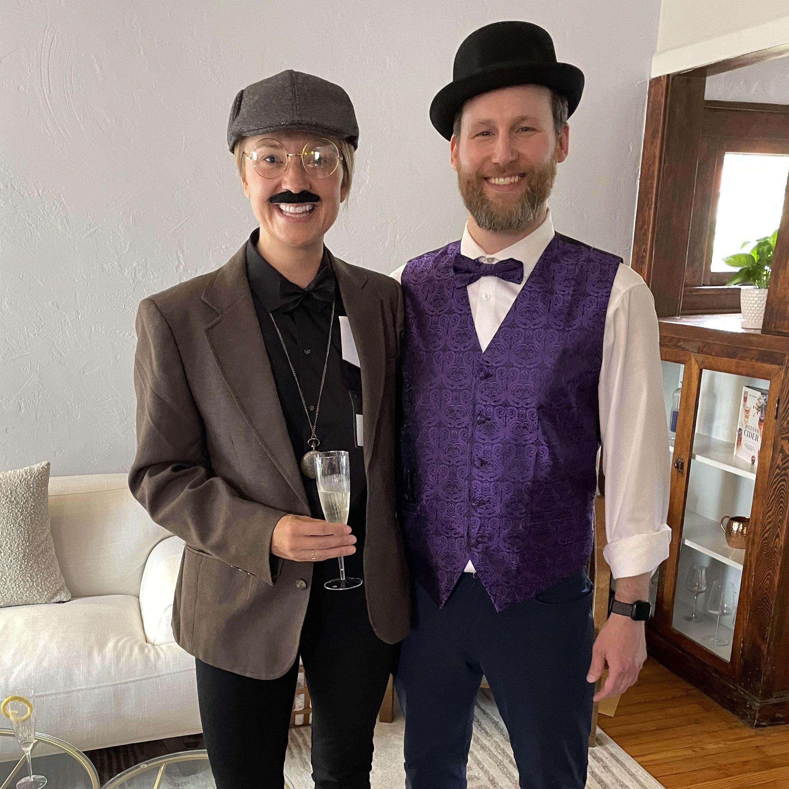 Murder mystery surprise party that Rob planned for Lexie!