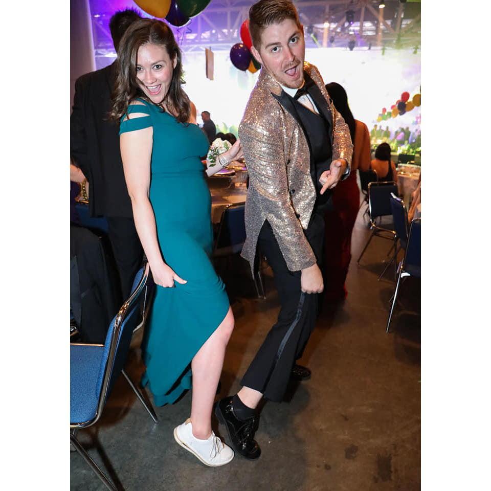 We love getting dressed up together.