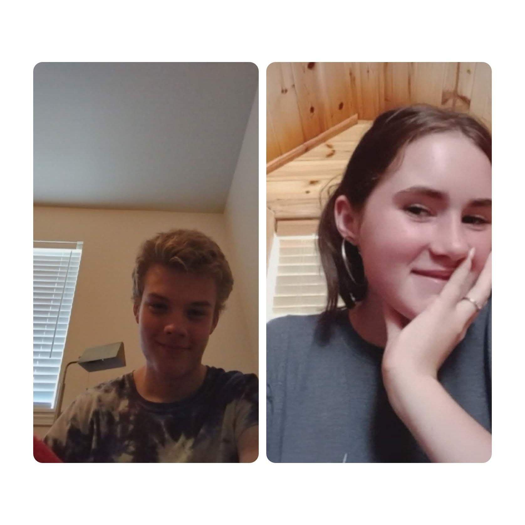 We spent a lot of time on video calls during our time dating long-distance.