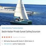 Destin Harbor Private Sunset Sailing Excursion