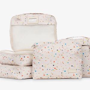 Packing Cubes Set (5 Pieces) in Speckle