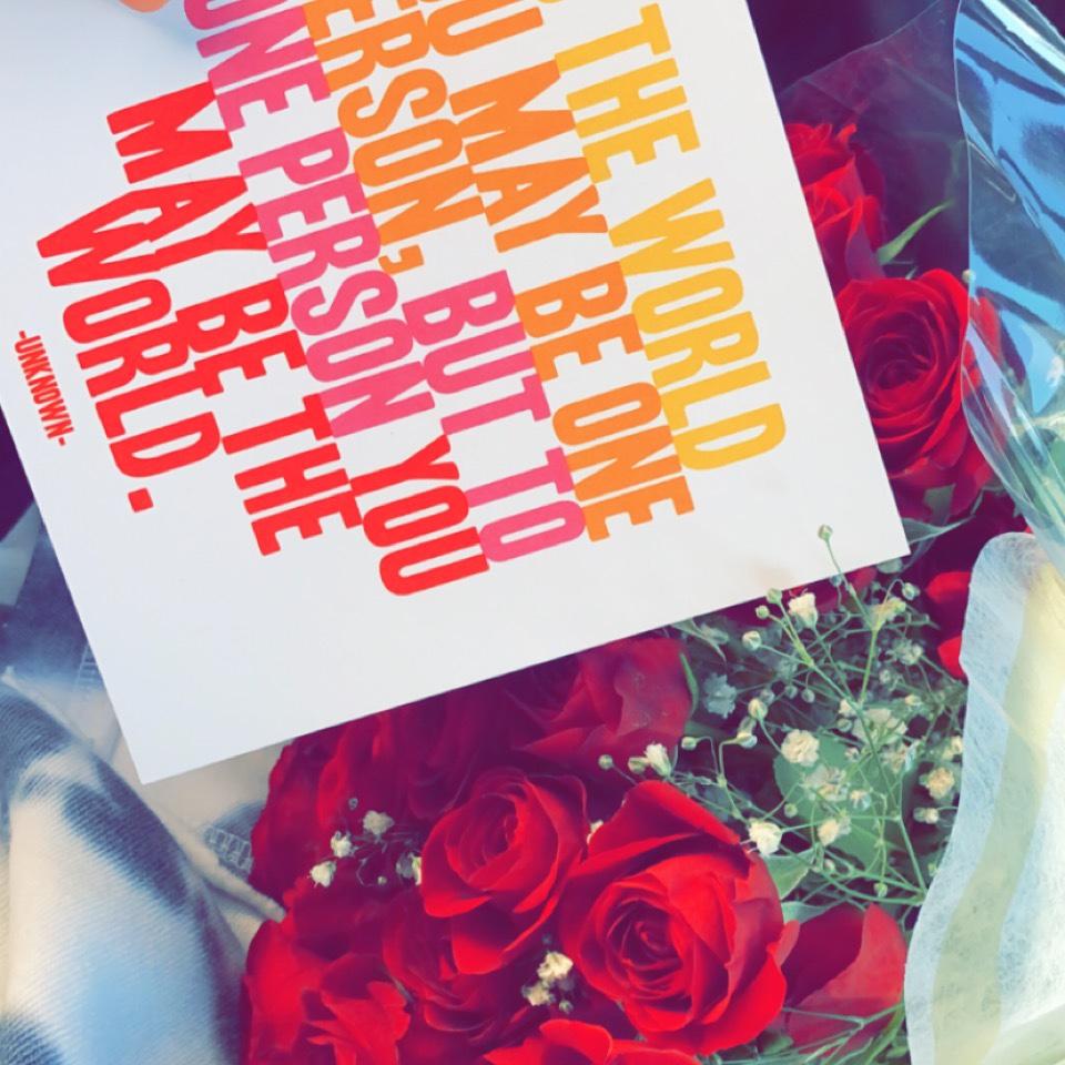 The card Scott got Leah to ask her to be his girlfriend