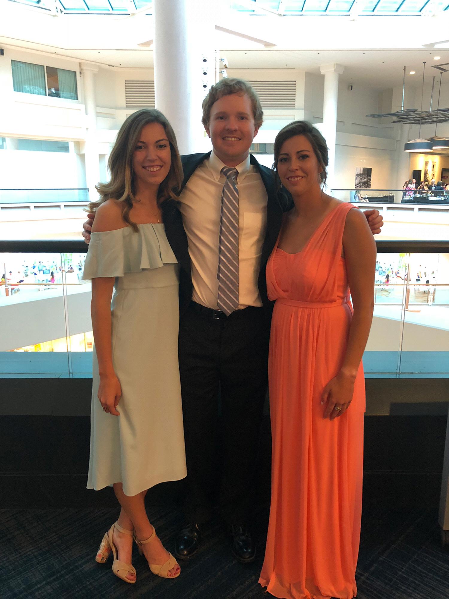 Celebrating the newly Mr. and Mrs. Grant in Baltimore, 2018!
