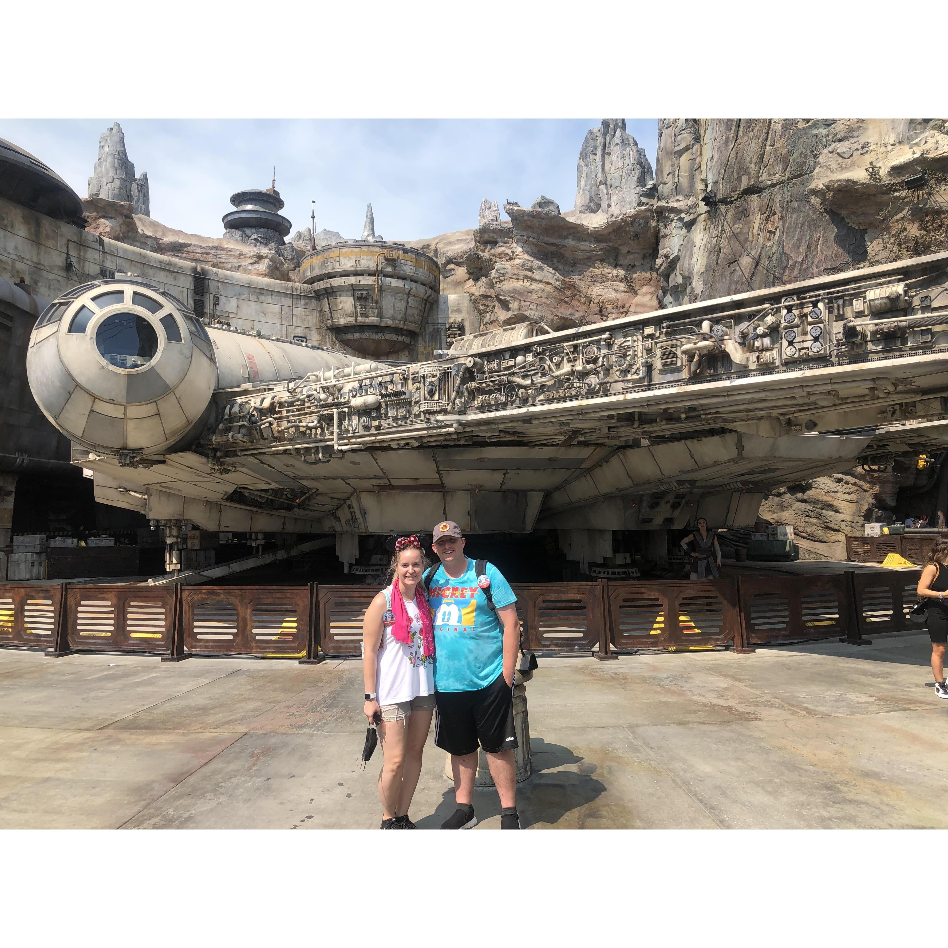 Sept 2021 - Disneyland Trip with Lainey's Family.