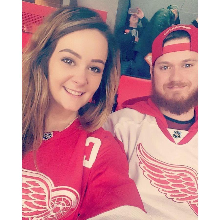 My first Red Wings game!
