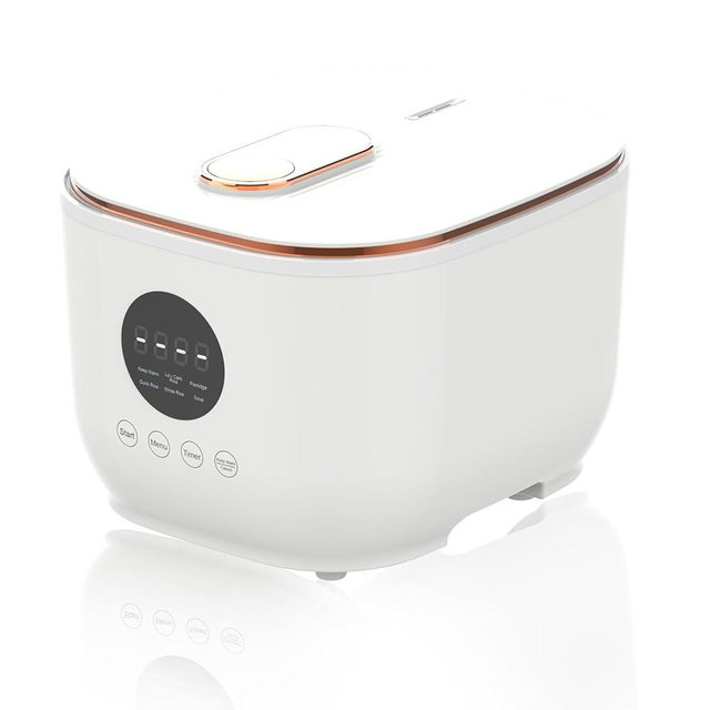 3L Healthy Low Carb Rice Cooker, Low Sugar Digital Steamer,Porridge,Soup,Quick Rice,White Rice,Stainless Steel Filter Basket，5 Cooking Functions,24H Timer & Auto Keep Warm