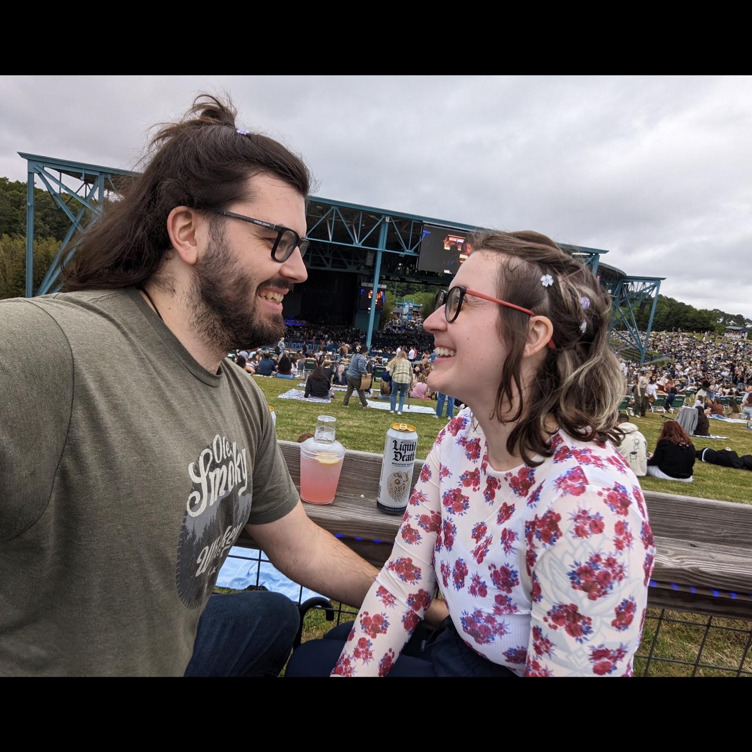 Hozier (Krista’s favorite musician) concert in Virginia Beach, Virginia, May 2024