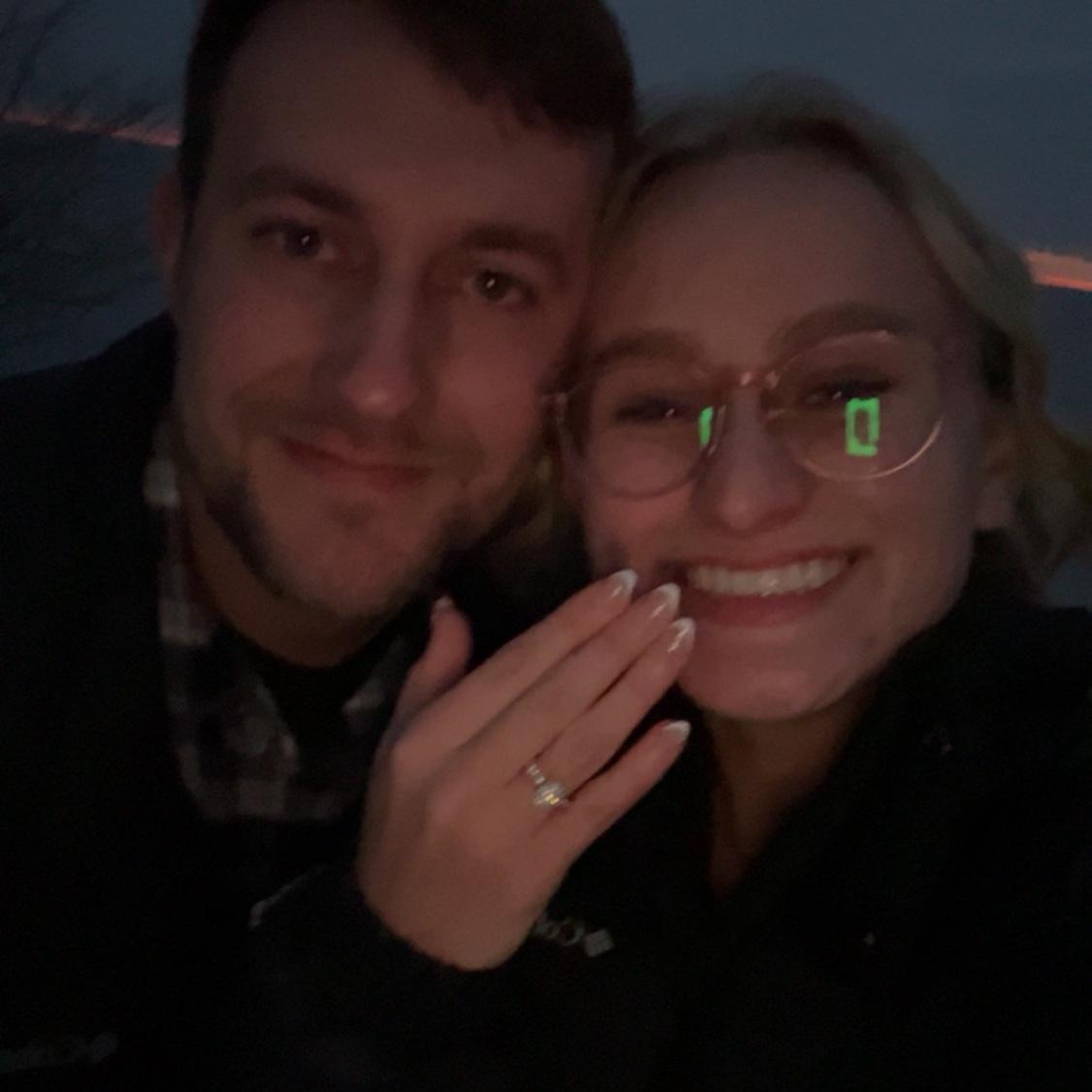 He proposed the same place he gave me my promise ring! 12.25.2024