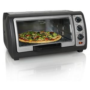 Hamilton Beach Easy Reach Oven with Convection, Silver (31126)