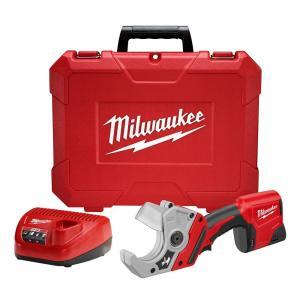 M12 12-Volt Lithium-Ion Cordless PVC Shear Kit with One 1.5 Ah Battery, Charger and Hard Case