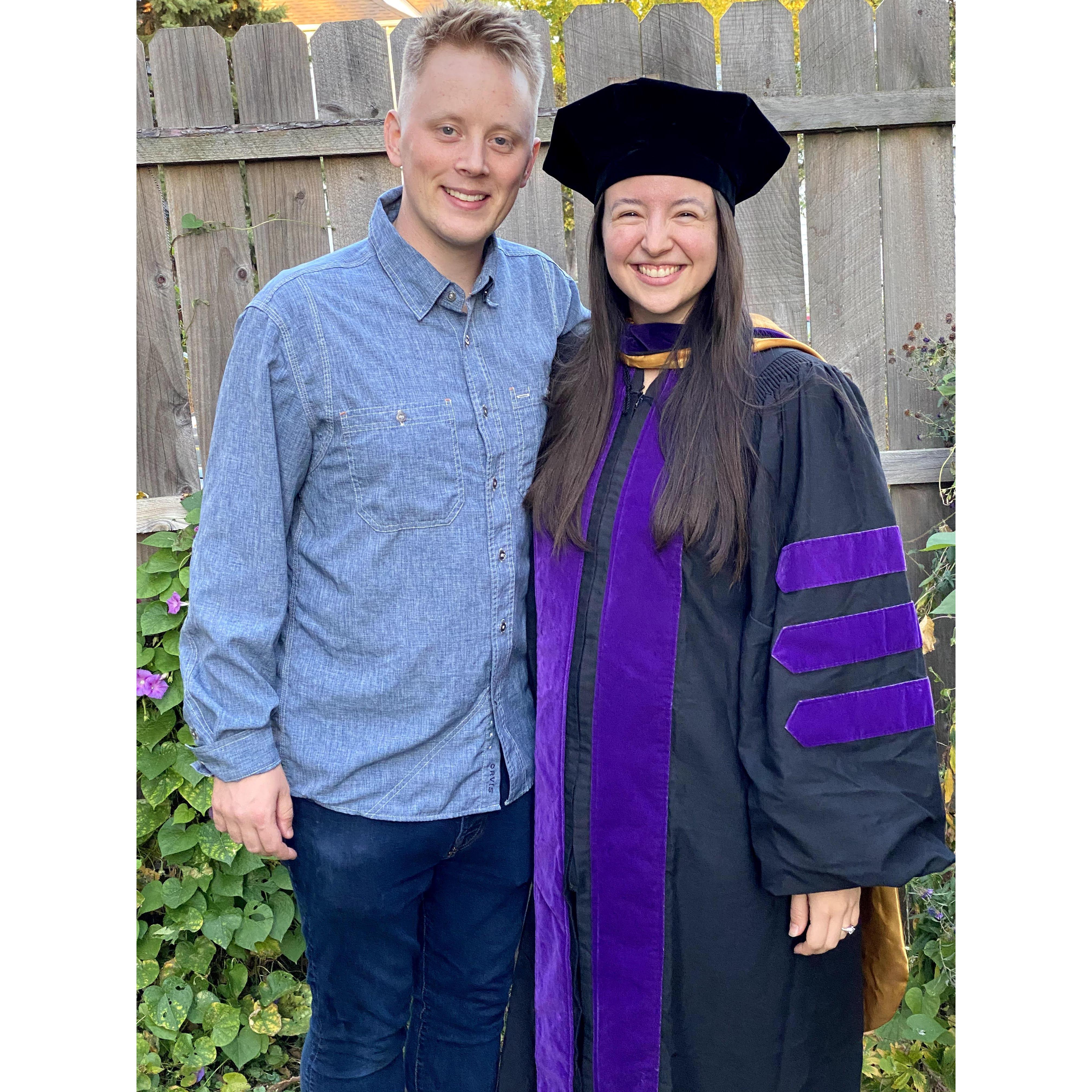 Jackie's law school graduation