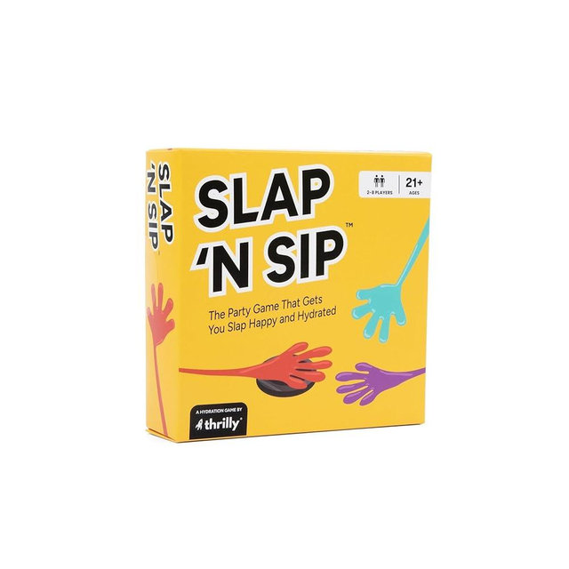 Slap N Sip - The Viral Sticky Hand Game - Fun Adult Drinking Game for Parties