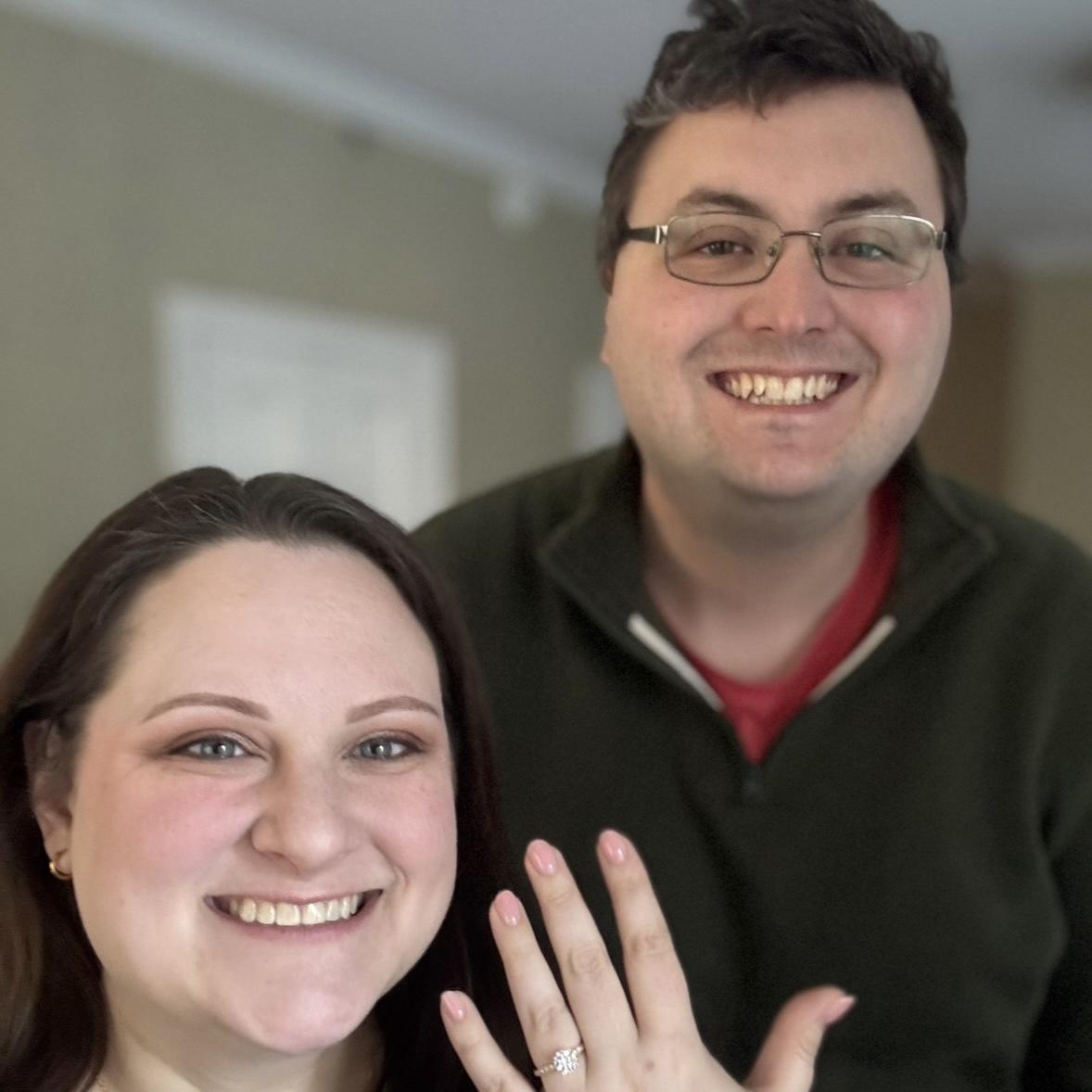 Finally engaged! 3/1/25 at The Drake Hotel
