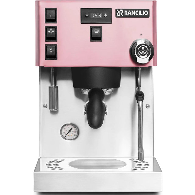 Rancilio Silvia Pro X Dual Boiler Espresso Machine in Pink