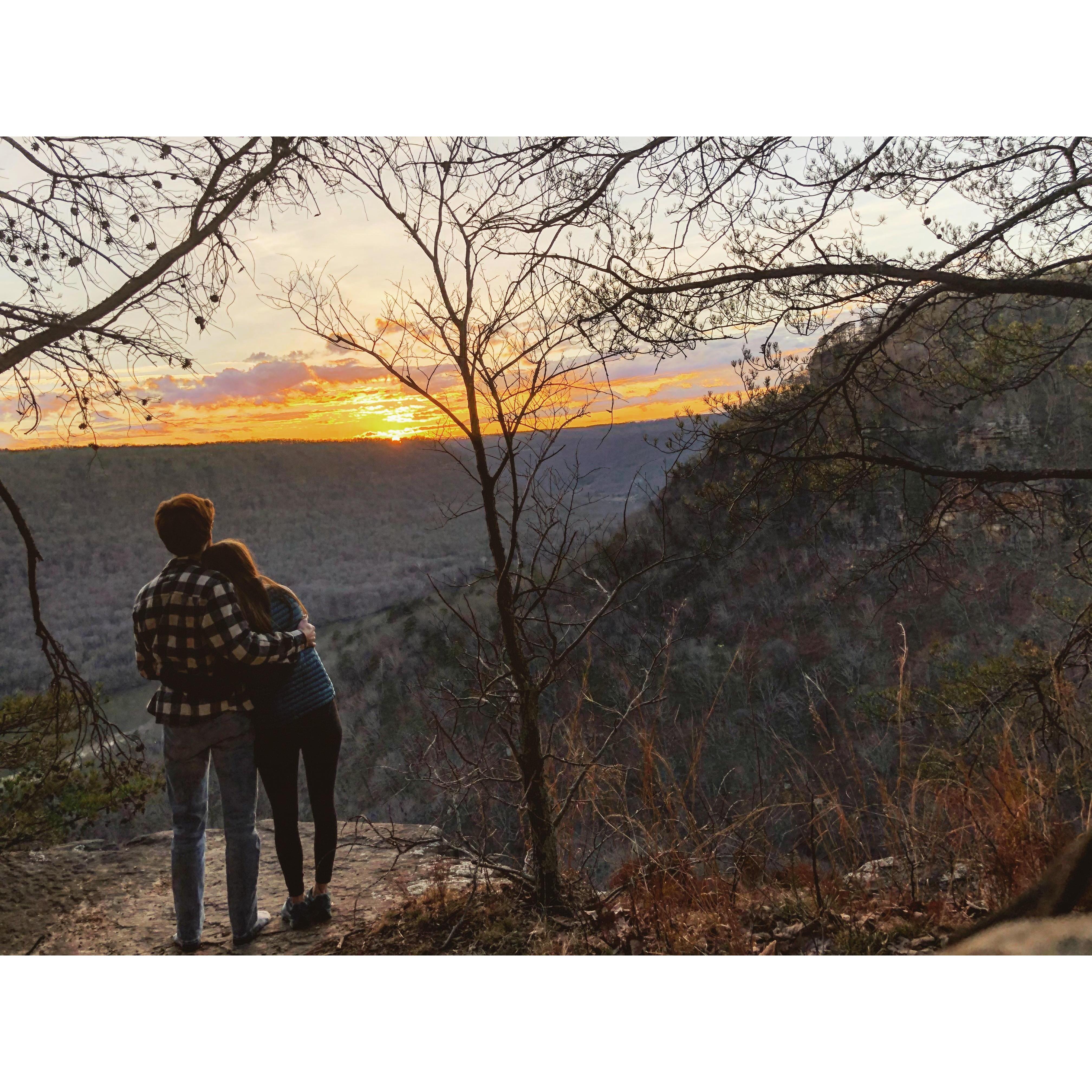 This was “Our Side of the Mountain”. A place where we would go after a long week of school and listen to music, read, and enjoy each other’s company.