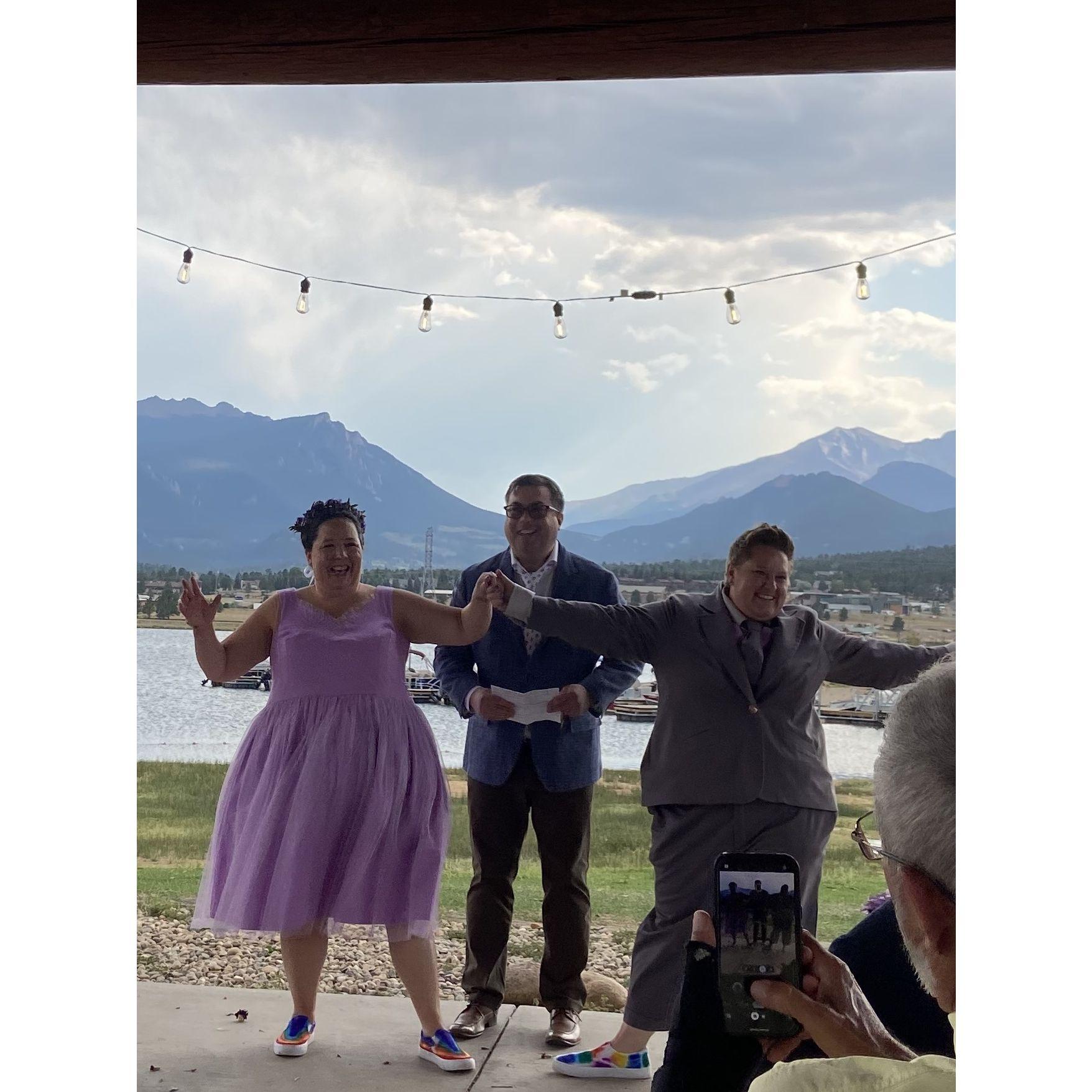 We did it. Thank you