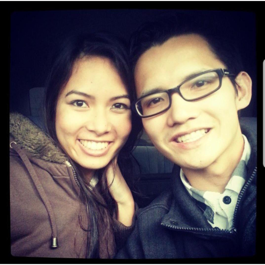 in the car prior to spending time at Santa Monica Pier