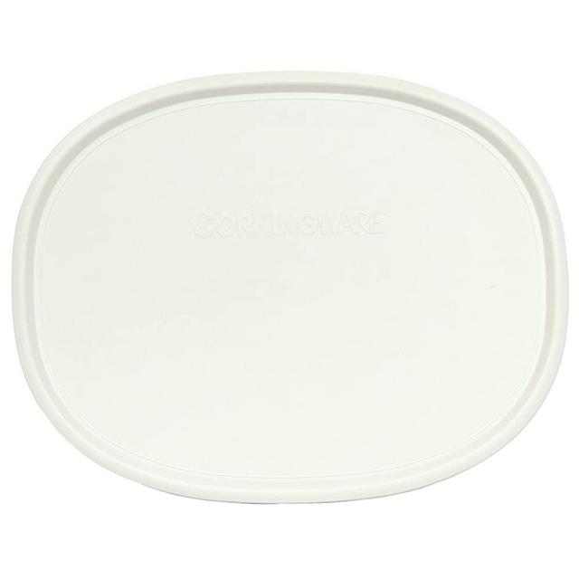 Corningware F-2 Model Oval French White 2.5-qt or 1.5-qt-"Shallow-ONLY" Lid