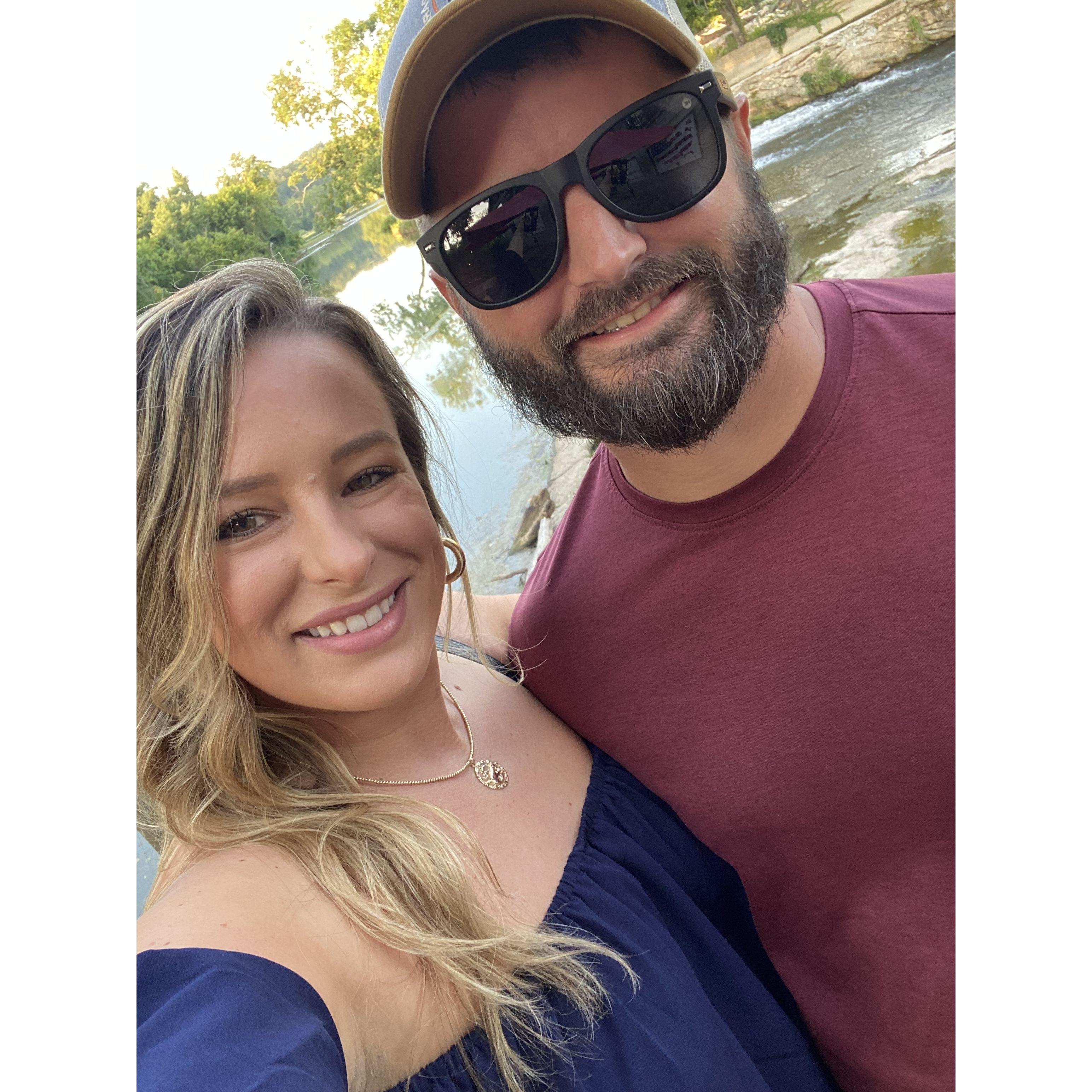 Hannah's first trip to Missouri - just 5 days after we first met - WILD!