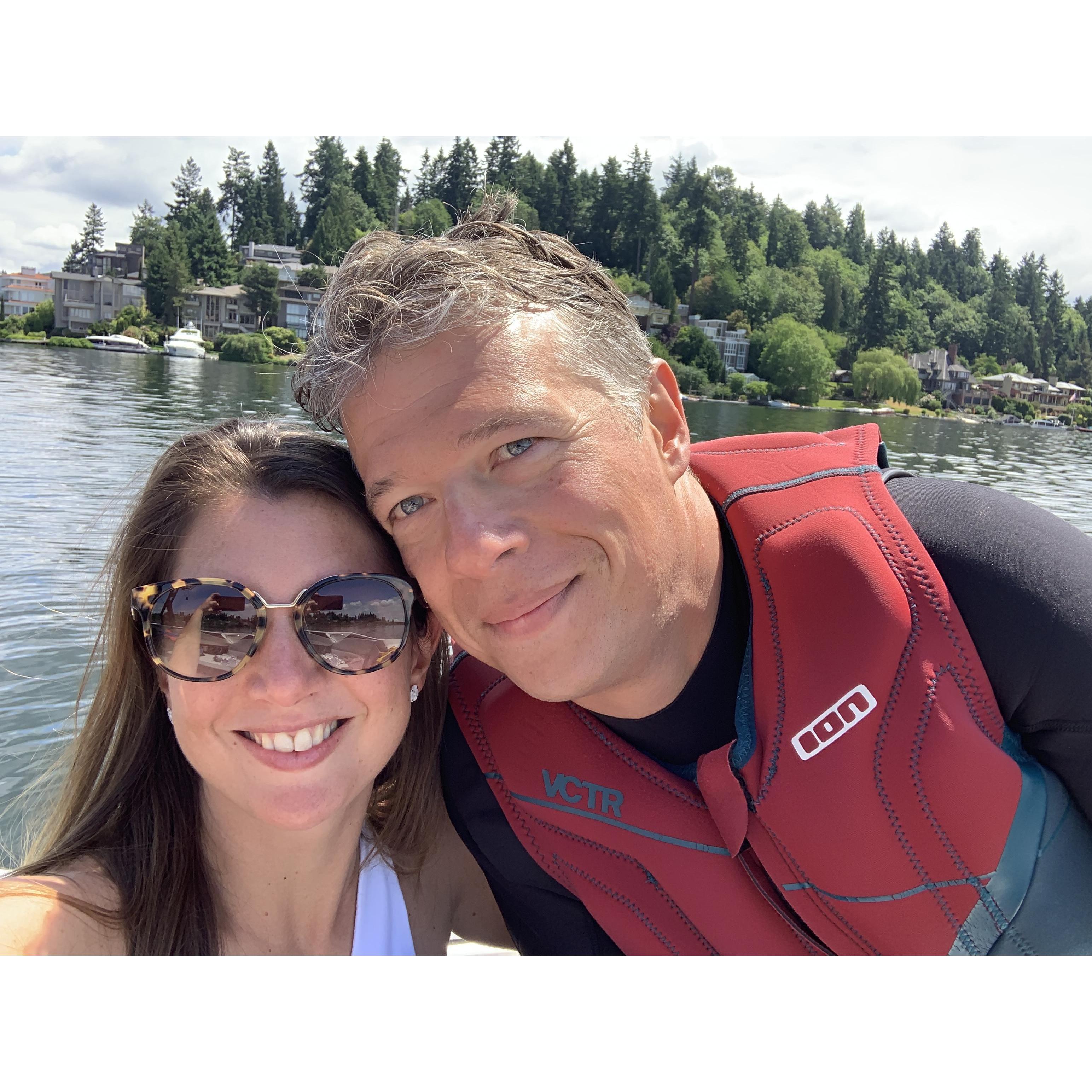 Adventures on Washington lake!