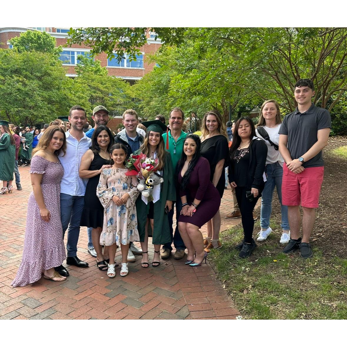 Katelyn's Graguation and 2nd time ever meeting the Cockerham's